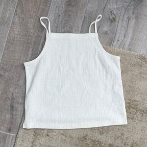 Madewell Ivory Sleeveless Top